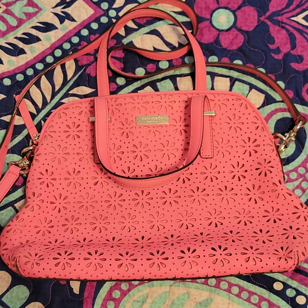 Kate spade ♠️ floral purse
